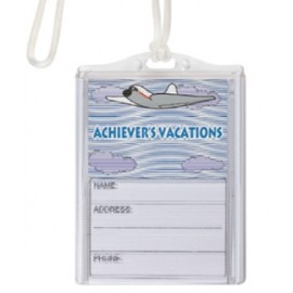 Custom The Logo in Motion Bag Tag - Vacations