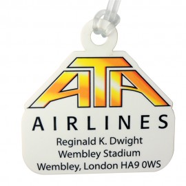 Customized Custom Shape Full Color Plastic Luggage Tag  Customized Custom Shape Full Color Plastic Luggage Tag