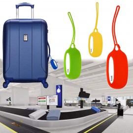 Silicone Luggage Tag with Logo