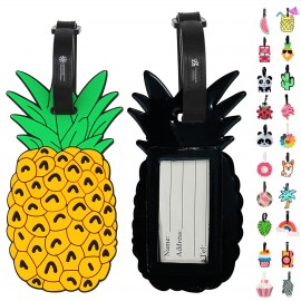 Promotional Soft PVC Luggage Tags In Custom Shapes