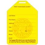 Personalized USA Made Full Color Luggage Tag (3"x4 1/4")