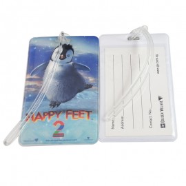 Full Color PVC Luggage Tag with Logo  Full Color PVC Luggage Tag with Logo