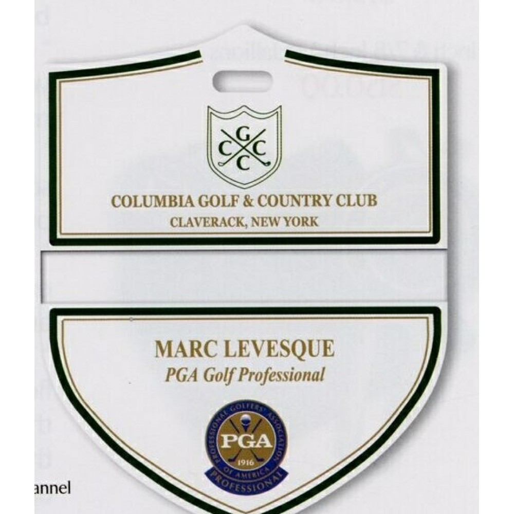 Custom Printed Shield Color Magic Plastic Bag Tags (w/ Channel) Custom Printed Shield Color Magic Plastic Bag Tags (w/ Channel)