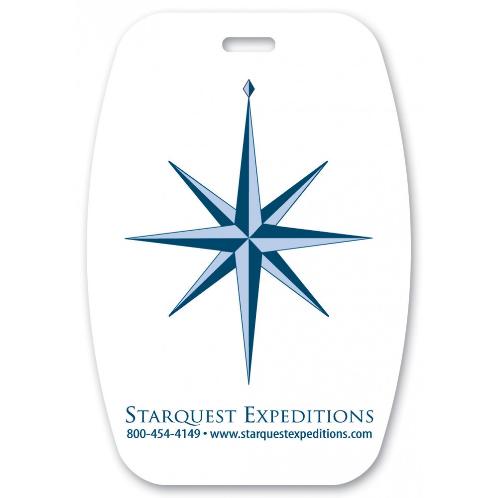 Rectangle Write-on Tag (3.125"x4.625") Custom Imprinted Rectangle Write-on Tag (3.125"x4.625") Custom Imprinted