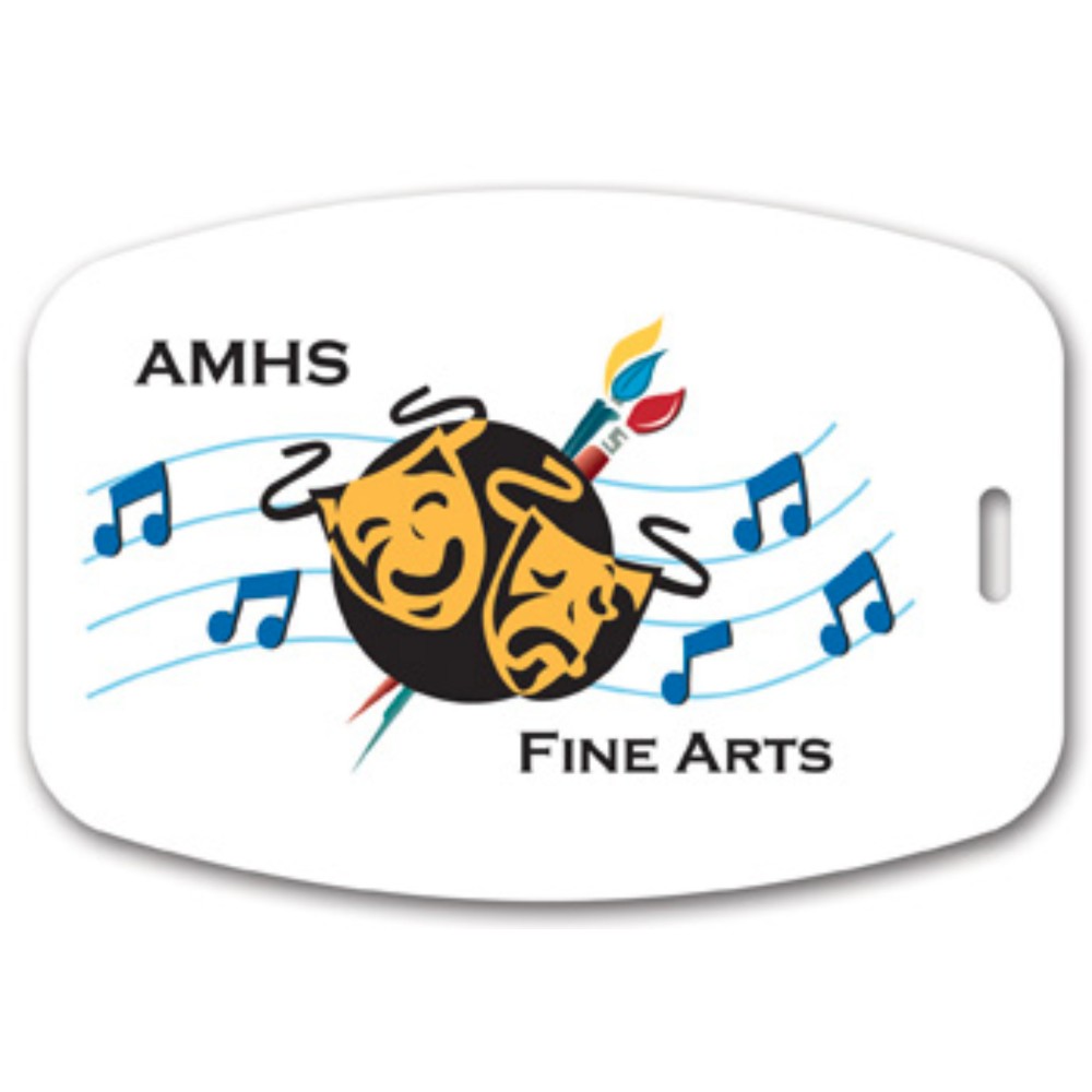 Logo Branded Full Color Write On Tag (Rectangle 3.125"x4.625") Logo Branded Full Color Write On Tag (Rectangle 3.125"x4.625")