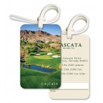 Large Rectangle Bag & Luggage Tag - Full Color with Logo