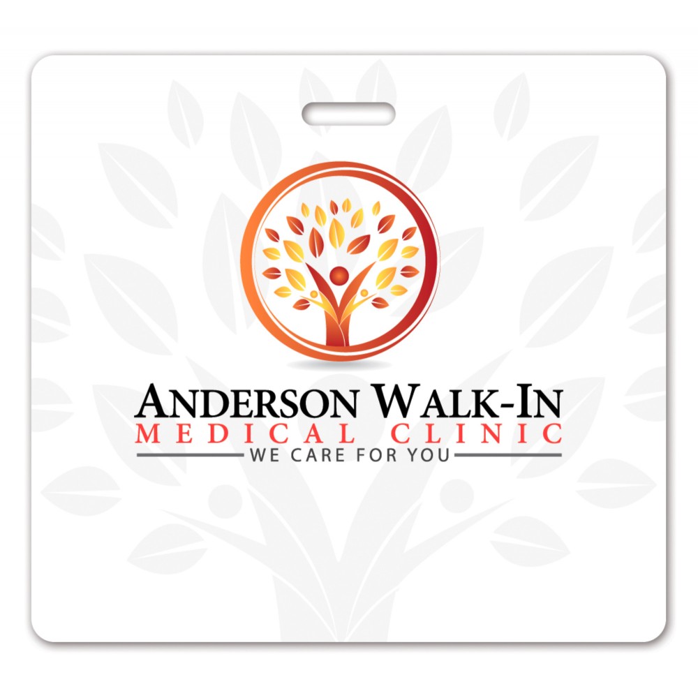 Logo Branded Full Color Write On Tag (Rectangle 3.125"x3.375") Logo Branded Full Color Write On Tag (Rectangle 3.125"x3.375")