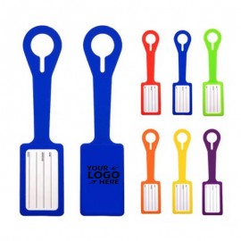 Silicone Luggage Tag with Logo