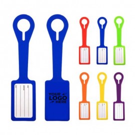 Silicone Luggage Tag with Logo  Silicone Luggage Tag with Logo
