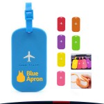 Silicone Luggage Tag with Logo