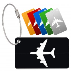 Personalized Aluminum Metal Travel Tag