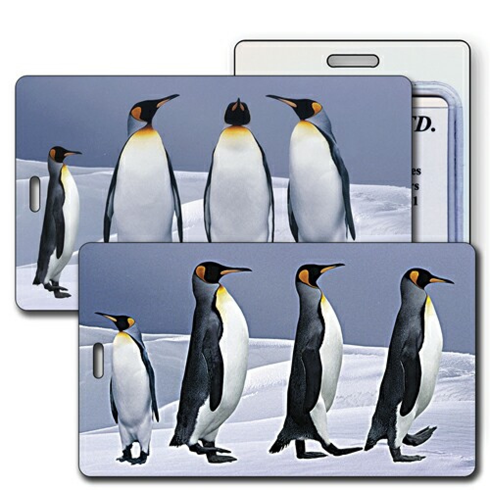 Custom Imprinted 3D Lenticular Luggage Tag (Full Custom Designed) Custom Imprinted 3D Lenticular Luggage Tag (Full Custom Designed)