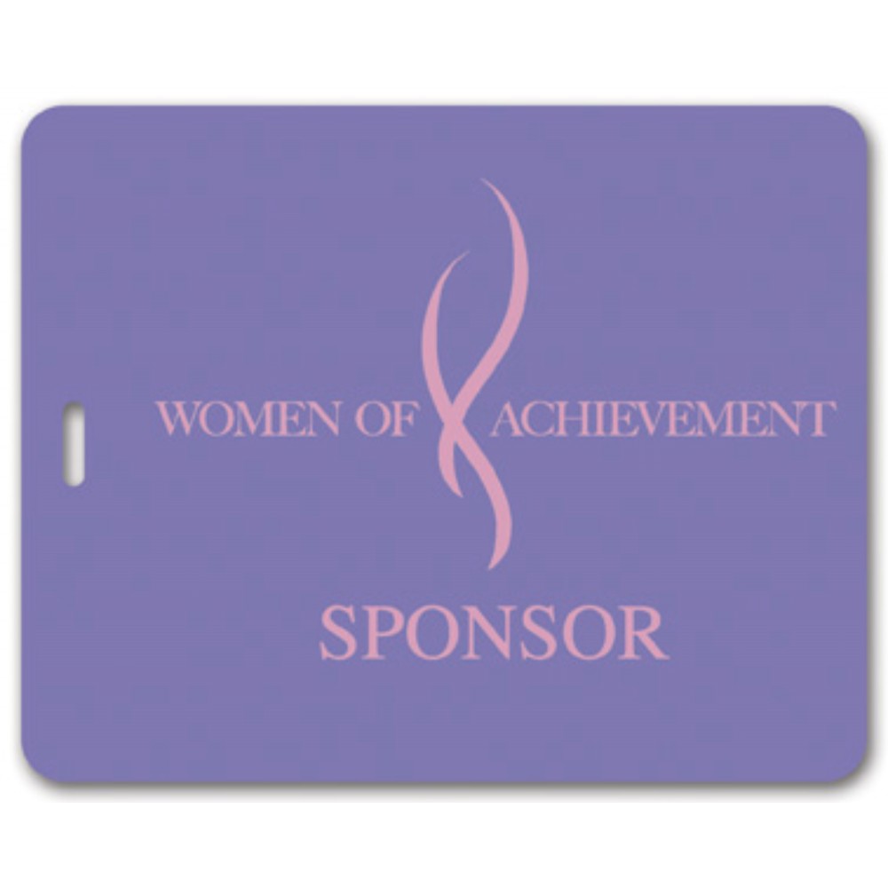Full Color Write On Tag (Rectangle 4"x5") Custom Printed Full Color Write On Tag (Rectangle 4"x5") Custom Printed