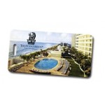 Custom Imprinted 2 1/4"X4 1/4" Luggage Tag Insert-A-Card (Standard Service)