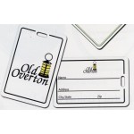 Small Rectangle Color Magic Luggage Tag Logo Branded