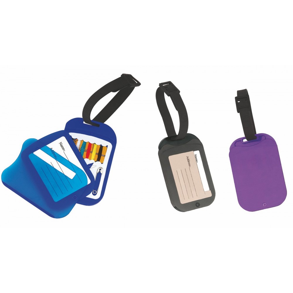 Luggage Tag w/Sewing Kit Custom Imprinted Luggage Tag w/Sewing Kit Custom Imprinted