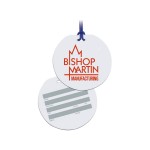 Round Write On Surface Tag Custom Imprinted