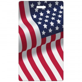 American Flag Smooth Trip Travel Gear by Talus Graphic Luggage Tag with Logo