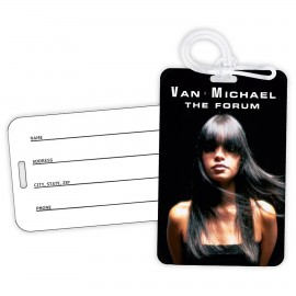 Promotional Kaleidoscope Bag Tag : 2 1/2" x 4"