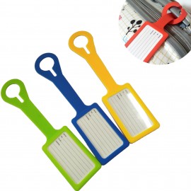 Customized Silicone Luggage Tag