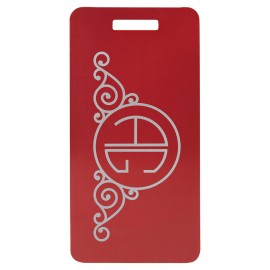 Customized Anodized Aluminum Luggage Tag