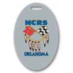 Full Color Write On Tag (Oval 2"x3") Custom Printed