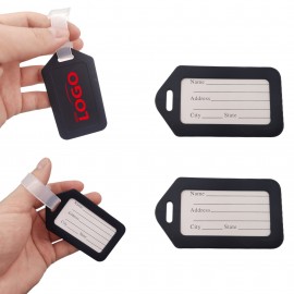 Plastic Luggage Tags with Logo