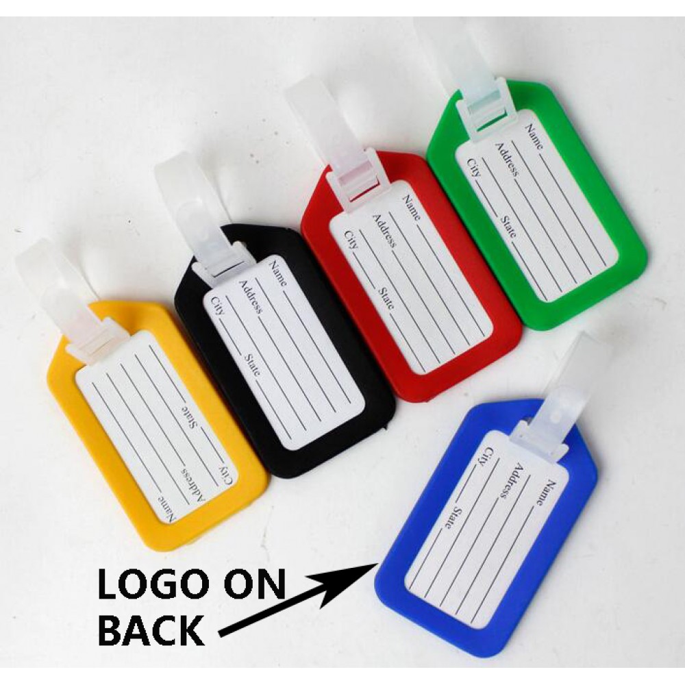 Personalized Plastic Luggage Tags