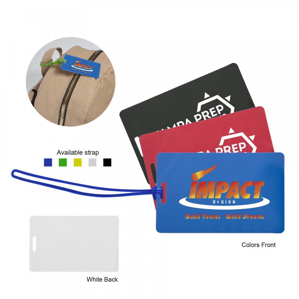 Colored PVC Plastic ID Card Tag with Logo