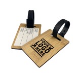 Customized Wooden Luggage Tag