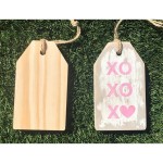 Hardwood Gift Tags with Logo
