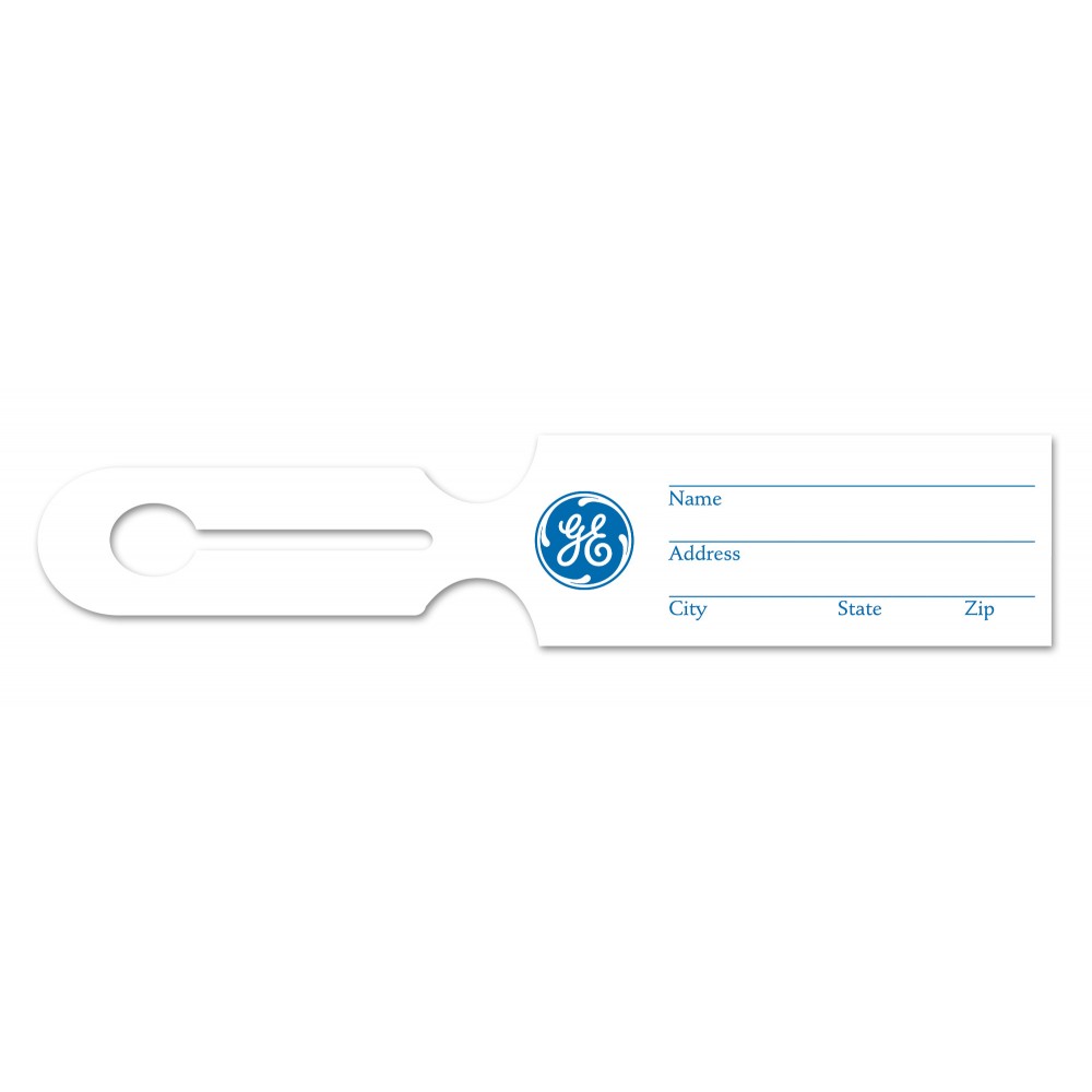 All-in-One Luggage Tags (2.5"x6" Rectangle) 2.5"x12" Custom Printed All-in-One Luggage Tags (2.5"x6" Rectangle) 2.5"x12" Custom Printed