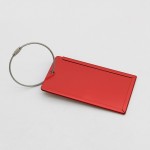 Promotional Luggage Tags Business Card Holder Aluminum Travel ID Bag Tag