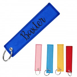 Promotional Embroidered Key Tag