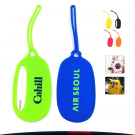 Custom Oval Luggage Tag
