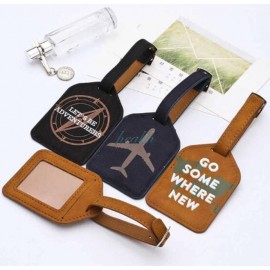 Promotional PU Leather Luggage Tag  Promotional PU Leather Luggage Tag
