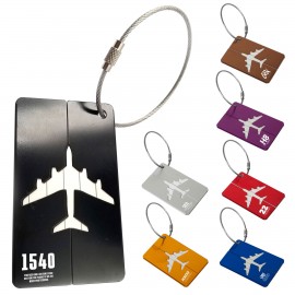 Aluminium Alloy Travel Luggage Tag with Logo  Aluminium Alloy Travel Luggage Tag with Logo