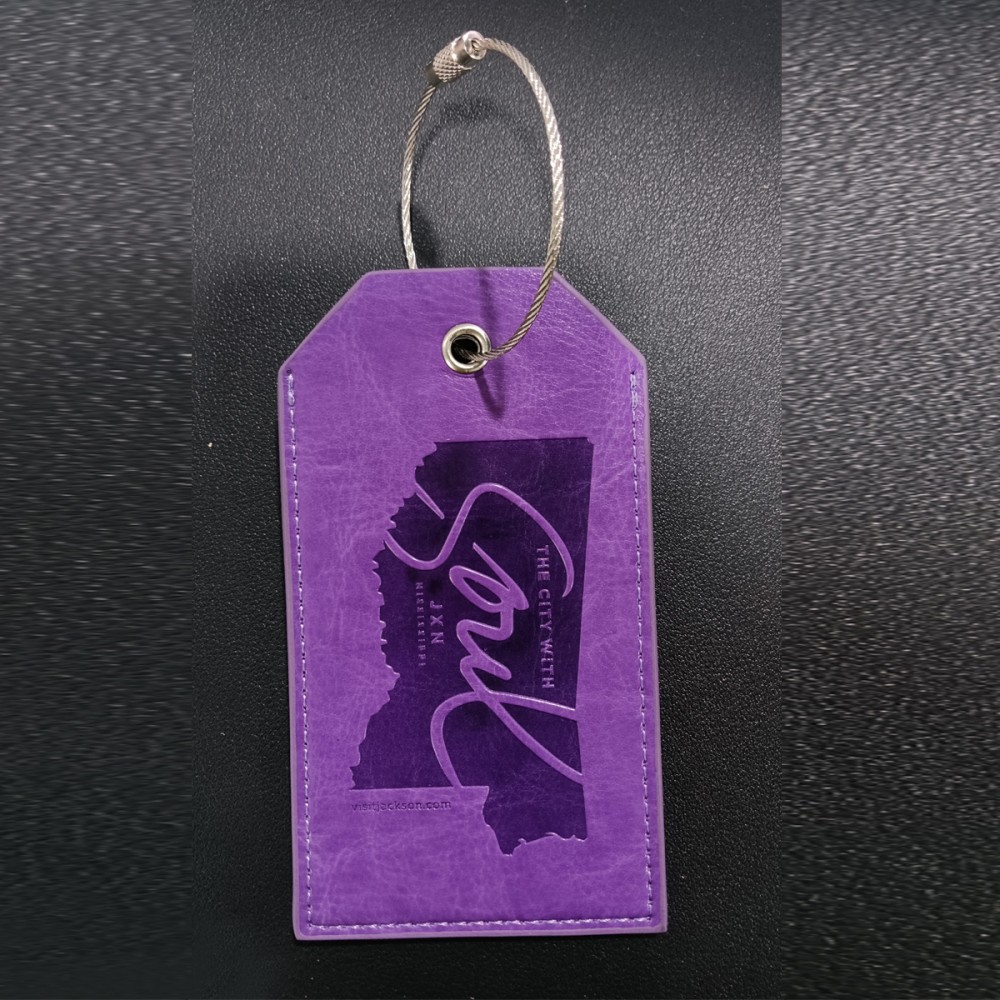 Luggage Tag Identifier for Suitcases with Logo
