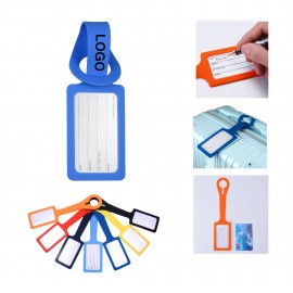 Durable Silicone Luggage Tags with Logo