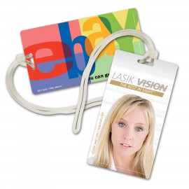 SimpliColor Luggage Tag - (Digital Full Color) with Logo  SimpliColor Luggage Tag - (Digital Full Color) with Logo