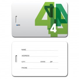 Customized Full Color Digital Bag Tag (2.5"x4")  Customized Full Color Digital Bag Tag (2.5"x4")