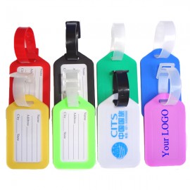 Customized Plastic Luggage Tag