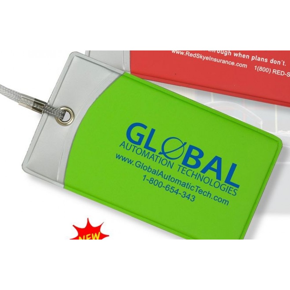 "Vibrant" Luggage Tag (Overseas) Logo Branded "Vibrant" Luggage Tag (Overseas) Logo Branded