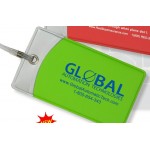 "Vibrant" Luggage Tag (Overseas) Logo Branded