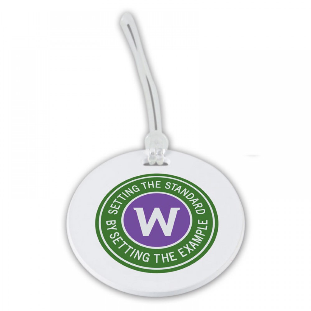 Personalized Round Luggage Tag
