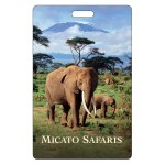 Logo Branded Kangaroo Luggage Tag (3x5)