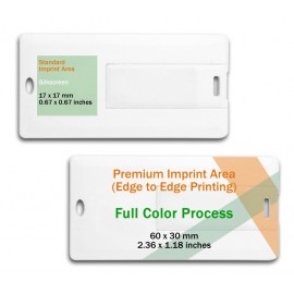 Customized 8 GB Mini Luggage Tag USB Flash Drive