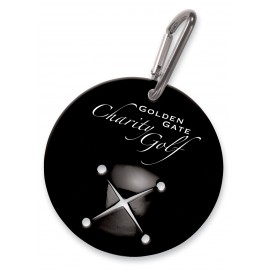 Personalized Golf Towel Holder Bag & Luggage Tag - Spot Color