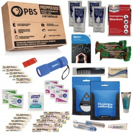 Logo Branded 24 Hour 2 Day One Person Survival Kit  Logo Branded 24 Hour 2 Day One Person Survival Kit