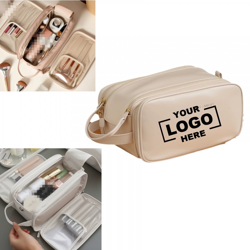 Travel Makeup Bag Organizer Large Capacity Toiletry Bags for Traveling with Logo Travel Makeup Bag Organizer Large Capacity Toiletry Bags for Traveling with Logo